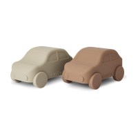 Little Pea_ NUUROO_GRY αυτοκινητακια απο σιλικονηGry_silicone_playcar._2_pack-Toy-NU389-Cobblestone_mix